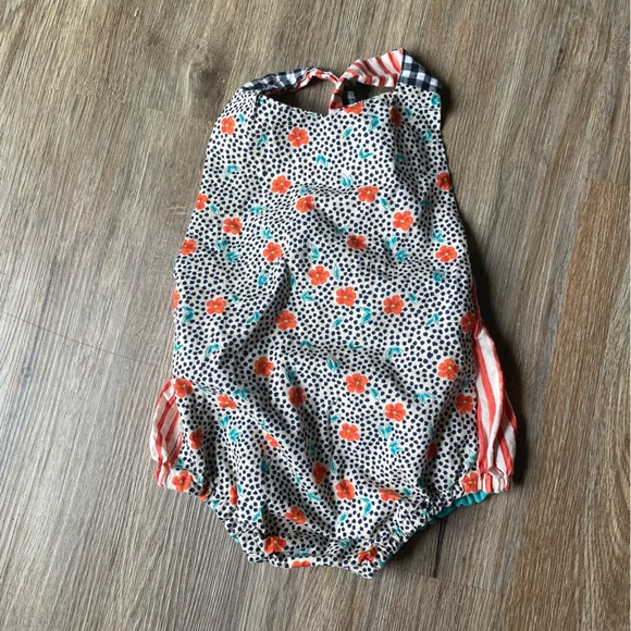 Handmade plums & pickles girls bubble romper 2/3 years - Picture 1 of 5